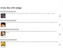 Tablet Screenshot of everydaypeggy.blogspot.com