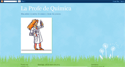 Desktop Screenshot of laprofedequimica.blogspot.com