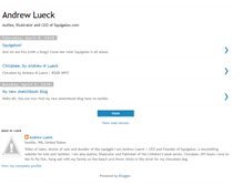 Tablet Screenshot of andrewlueck.blogspot.com