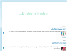 Tablet Screenshot of efashionfactor.blogspot.com