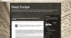 Desktop Screenshot of deep-europe.blogspot.com