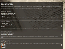 Tablet Screenshot of deep-europe.blogspot.com