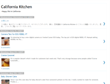 Tablet Screenshot of california-kitchen.blogspot.com