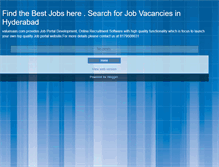 Tablet Screenshot of bestjobvacancie.blogspot.com