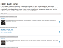 Tablet Screenshot of lenguanegra-norskblackmetal.blogspot.com