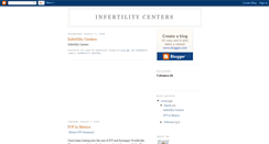 Desktop Screenshot of infertilitycenters.blogspot.com