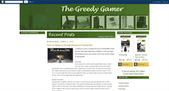 Desktop Screenshot of greedygamer.blogspot.com