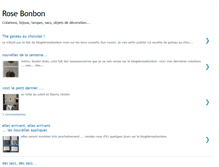 Tablet Screenshot of leblogderosebonbon.blogspot.com