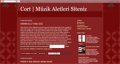 Desktop Screenshot of bizimmuzikaletleri.blogspot.com