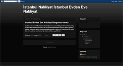 Desktop Screenshot of evdenevenakliyatistanbul.blogspot.com