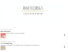 Tablet Screenshot of annehuijbregts.blogspot.com