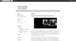 Desktop Screenshot of houdinistudio.blogspot.com