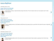 Tablet Screenshot of coco-fashionchina.blogspot.com