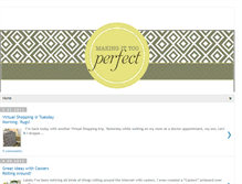 Tablet Screenshot of makingittooperfect.blogspot.com