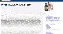 Desktop Screenshot of investigacionanestesia.blogspot.com