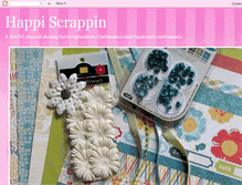 Tablet Screenshot of happiscrappin.blogspot.com