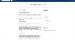 Desktop Screenshot of gerritbesser.blogspot.com