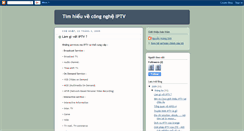 Desktop Screenshot of iptv-vn.blogspot.com