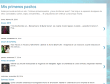 Tablet Screenshot of misprimerospasitos.blogspot.com