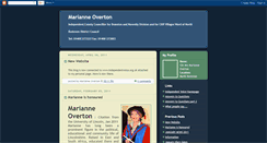 Desktop Screenshot of marianneoverton.blogspot.com