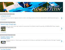 Tablet Screenshot of light-sport-hangar-flyin.blogspot.com