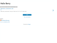 Tablet Screenshot of halleberryfunzcws.blogspot.com