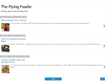 Tablet Screenshot of flyingfoodie.blogspot.com