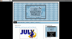 Desktop Screenshot of mysketchworld.blogspot.com