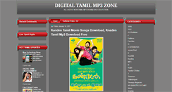 Desktop Screenshot of digitalmp3zone.blogspot.com