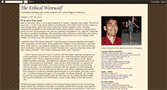 Desktop Screenshot of ethicalwerewolf.blogspot.com