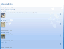 Tablet Screenshot of muslimfile.blogspot.com