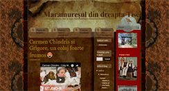 Desktop Screenshot of maramuresenii.blogspot.com
