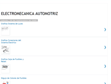 Tablet Screenshot of electromecanica-automotriz.blogspot.com