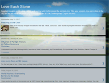 Tablet Screenshot of loveeachstone.blogspot.com