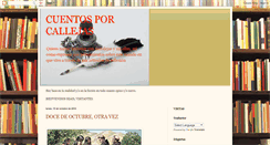 Desktop Screenshot of cuentosporcallejas.blogspot.com