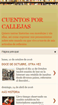 Mobile Screenshot of cuentosporcallejas.blogspot.com