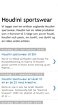 Mobile Screenshot of houdinisportswearnorge.blogspot.com