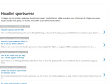 Tablet Screenshot of houdinisportswearnorge.blogspot.com