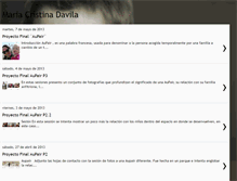 Tablet Screenshot of mariacristinadavila.blogspot.com