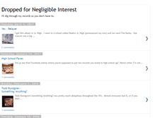 Tablet Screenshot of negligibleinterest.blogspot.com