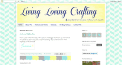 Desktop Screenshot of livinglovingcrafting.blogspot.com