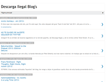 Tablet Screenshot of descargailegal2.blogspot.com