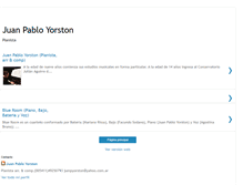 Tablet Screenshot of juanpabloyorston.blogspot.com