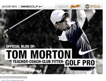 Tablet Screenshot of golfcoachtom.blogspot.com