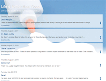 Tablet Screenshot of lifeisbetterthangood.blogspot.com