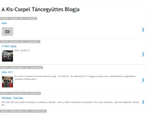 Tablet Screenshot of kiscsepel.blogspot.com