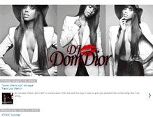 Tablet Screenshot of djdomdior.blogspot.com