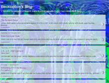 Tablet Screenshot of becktonboy.blogspot.com