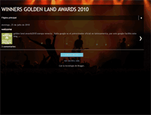 Tablet Screenshot of goldenlandawardseuropa2010.blogspot.com