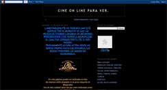 Desktop Screenshot of cine-veronline.blogspot.com